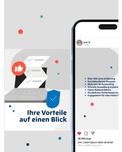 Carousel-Post: Vorteile auf einen Blick II