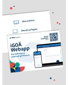 DinA6 Postkarte iGOÄ Webapp
