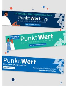 Web Banner Punkt.Wert